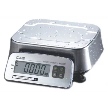 Balance compacte homologué avec une protection IP69K - CAS FW500 | Balances pro