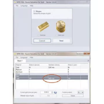 Testeur d'or SAUTER TN-GOLD | Balances pro