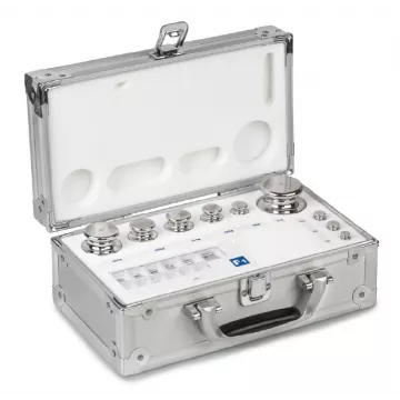 OIML F1 (324-0x6) Jeux de poids - forme bouton, inox poli | Balances pro