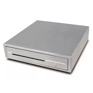 Tiroir caisse compacte en inox 410x420 mm - CDR-R41S | Balances pro