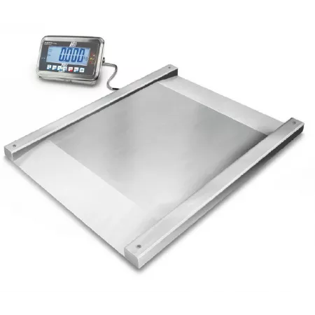 Balance plate-forme industrielle avec transmetteur de pesée KGP | Balances pro