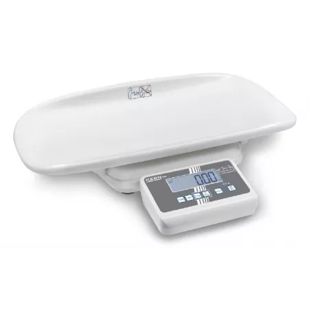 Pèse-bébé électronique et pèse-personne plat, homologuée pour usage médical SECA 384 | Balances pro
