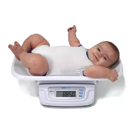 Pèse-bébé électronique et pèse-personne plat, homologuée pour usage médical SECA 384 | Balances pro