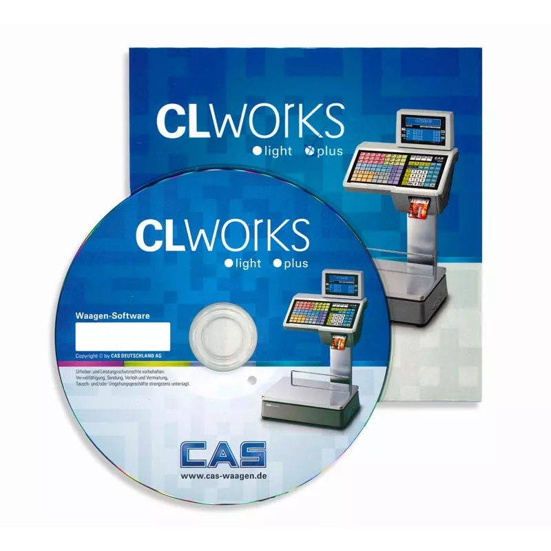 Kit PC avec le logiciel CL-Works Plus (version française) - Programmation PLU, Etiquettes, logo... | Balances pro