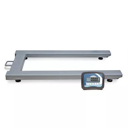 Balance plate-forme industrielle avec transmetteur de pesée KGP | Balances pro