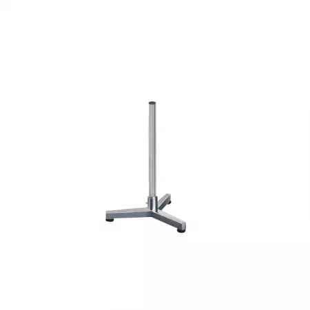 Colonne inoxydable 300 mm avec pied peint | Balances pro