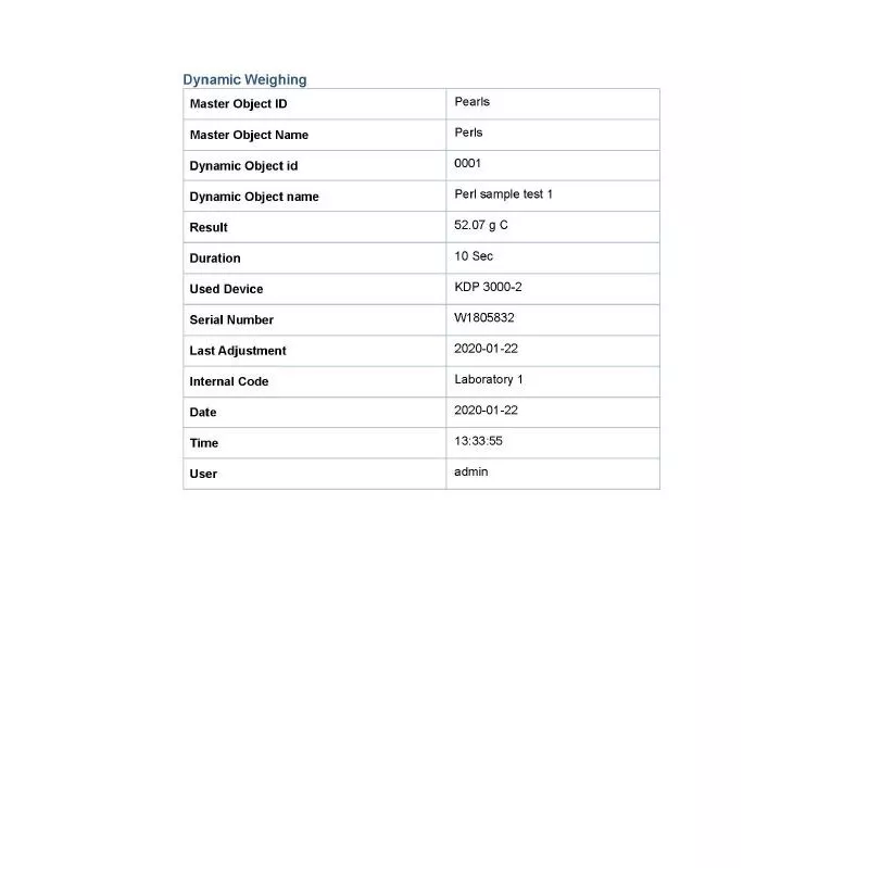 MODULE SET-05 ET Dynamic (module optionnel au SET-01) | Balances pro
