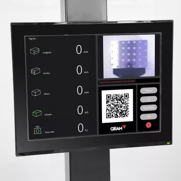 Bascule industrielle GRAM QUBIC ONE | Balances pro