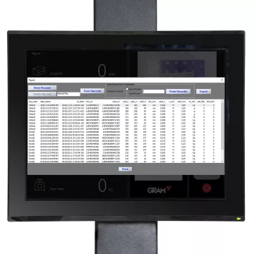 Bascule industrielle GRAM QUBIC ONE | Balances pro