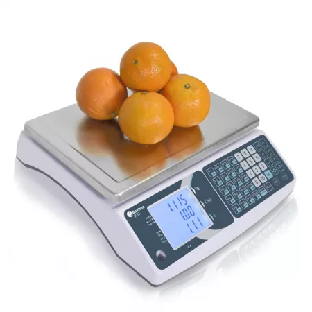 Balance de commerce tactile MARQUES BM5 JUNIOR - Modèle Plate | Balances pro