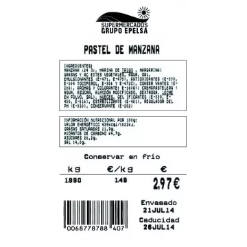 Balance pour commerce avec étiqueteuse EXA JUPITER 20RL | Balances pro
