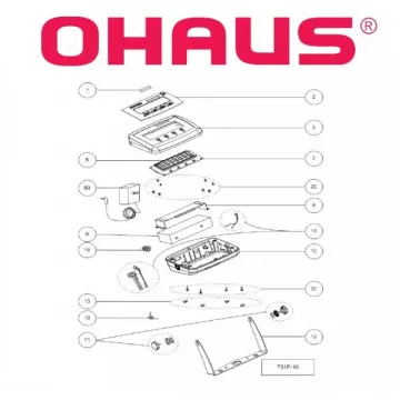 Pièces détachées OHAUS DEFENDER 3000 indicateur T31P | Balances pro