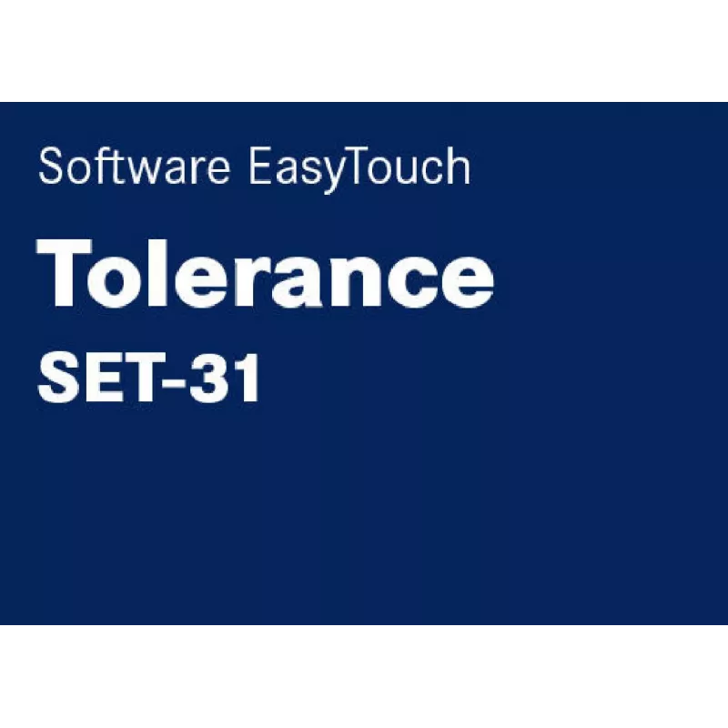 MODULE SET-31 ET Tolerance (optional module to SET-01)