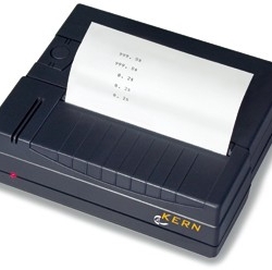 Imprimante thermique pour KERN-Balances avec Interface de données RS-232